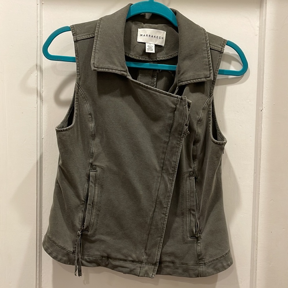 Anthropology MARRAKECH Moto Vest size S - Picture 7 of 7